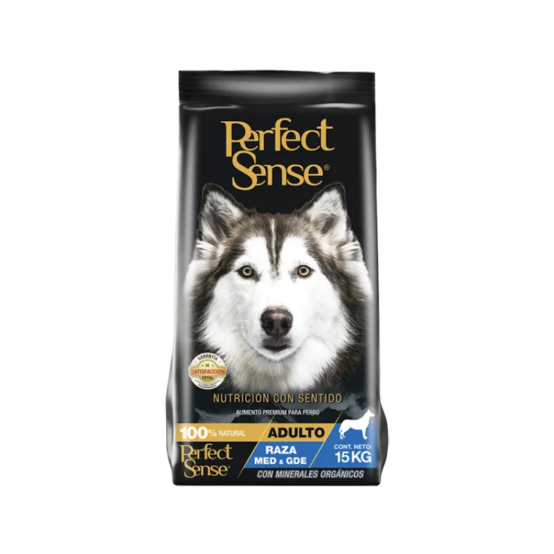 PERFECT SENSE ADULTO RAZA MED & GDE 15 KG